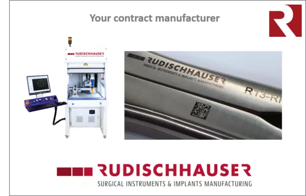 neuer Laser Scriptograph Compact Mark UDI-LASER Code Reading and Verification