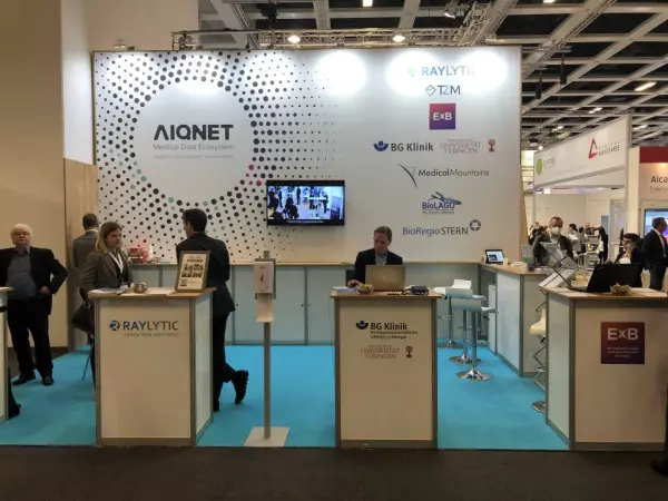 AIQNET präsentiert sich auf der Messe DMEA