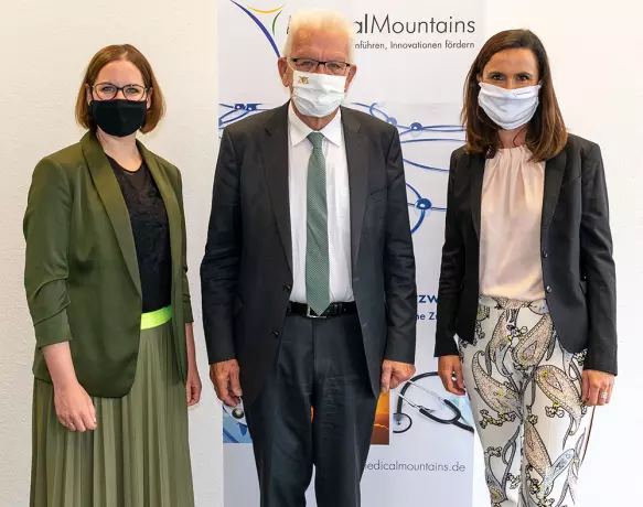 Visionsprozess für die Medizintechnik: Winfried Kretschmann übernimmt Schirmherrschaft