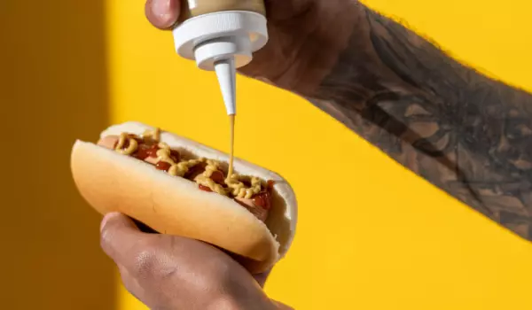 We add our mustard!