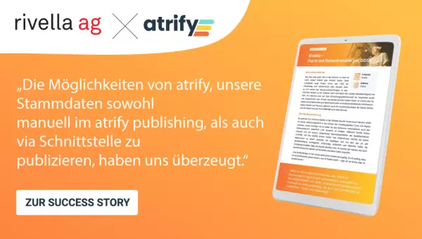 Rivella & atrify – wie wir den Datenaustausch ordentlich zum Sprudeln bringen