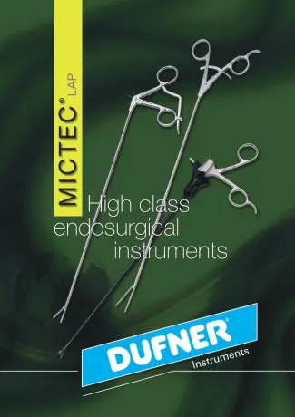Laparoscopic - High class instruments for endoscopic surgery, suction, retractors, needle holders, e