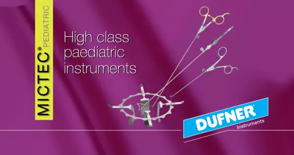 pediatric surgery - High class endoscopic instruments, suction, retractors, electrodes