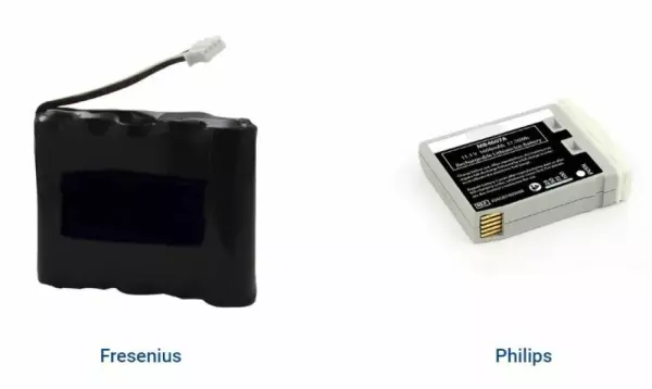 Akkumulatoren von Philips / Fresenius - Batteriesysteme für Medizintechnikgeräte