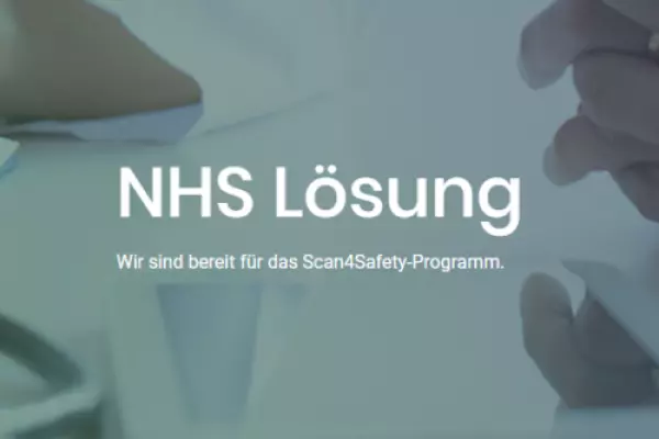 NHS Lösung (Scan4Safety-Programm)