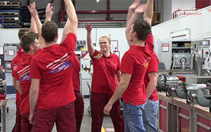 BINDER training area at the top nationally