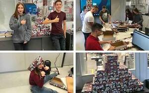 Weihnachten im Schuhkarton