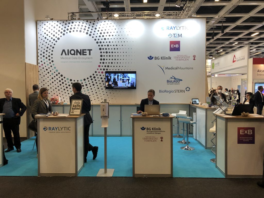 AIQNET präsentiert sich auf der Messe DMEA