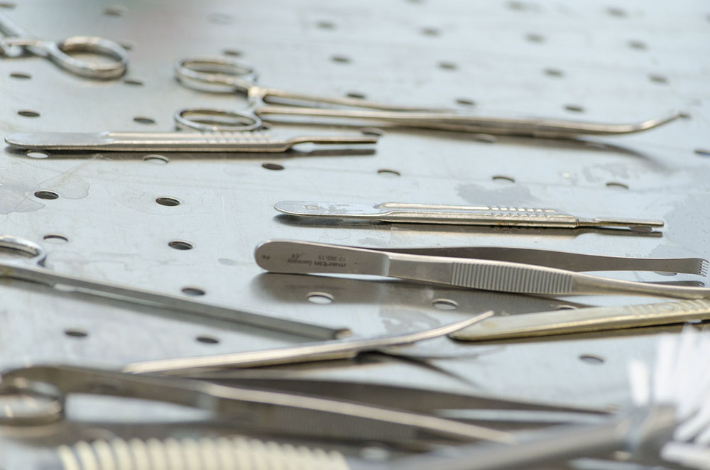 Production hygiene, sterile delivery, preparation