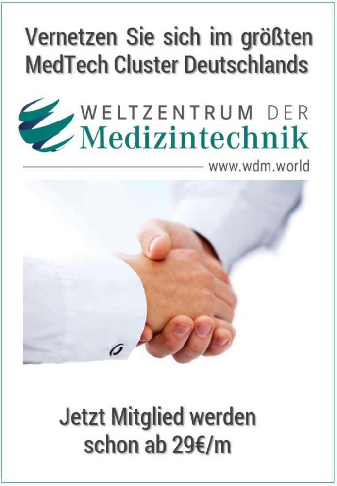 Vernetzen Sie sich im größten MedTech Cluster Deutschlands