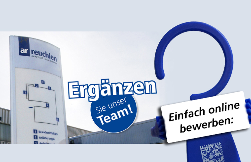 Bewerben Sie sich einfach online!