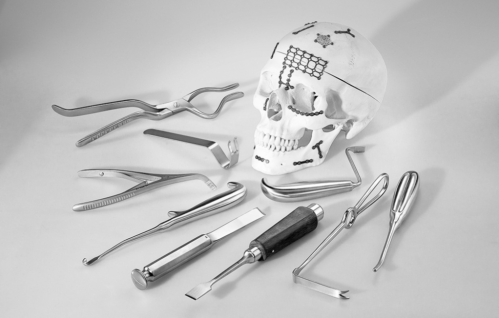 Chirurgische Instrumente für die Mund-Kiefer-Gesichtchirurgie