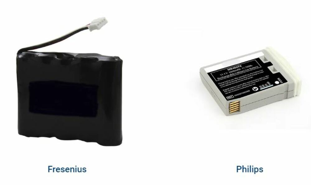 Accumulators from Philips / Fresenius - battery systems for medical...