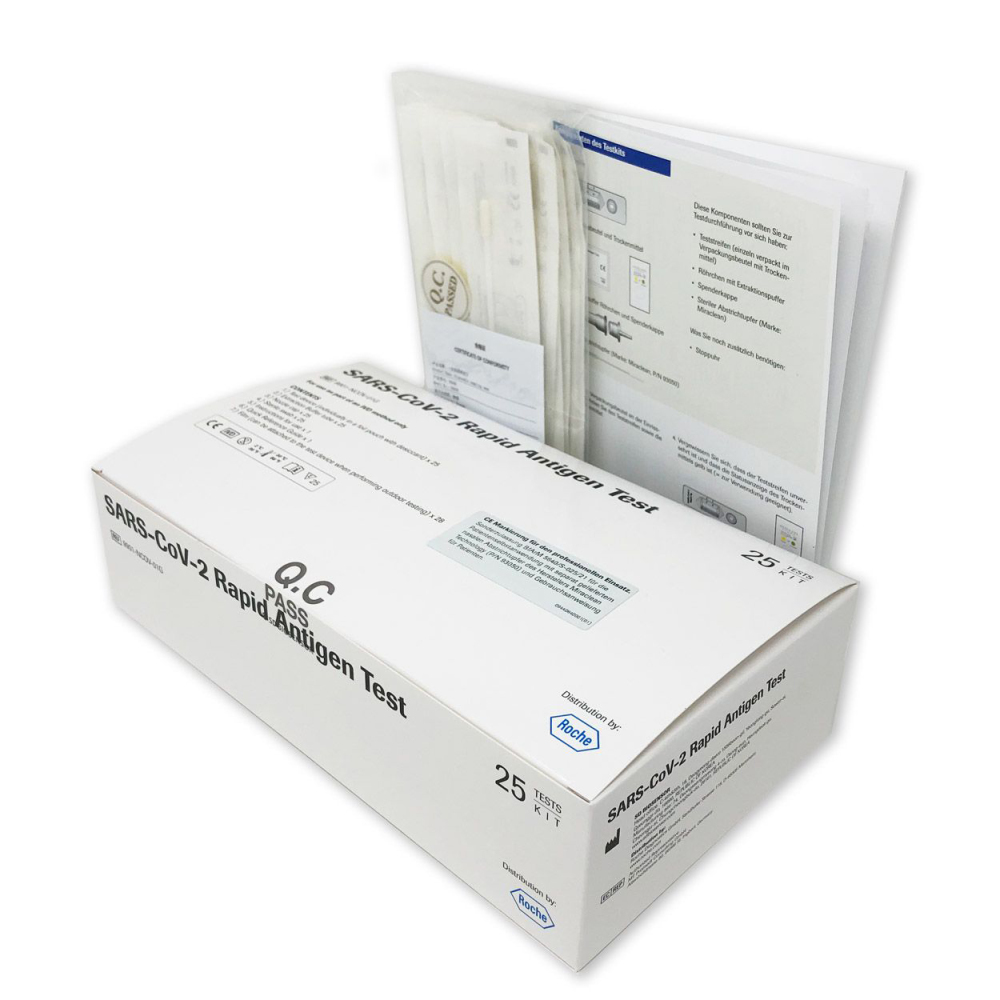 Roche SARS-CoV-2 antigen rapid test (professional test) pack = 25 pi...