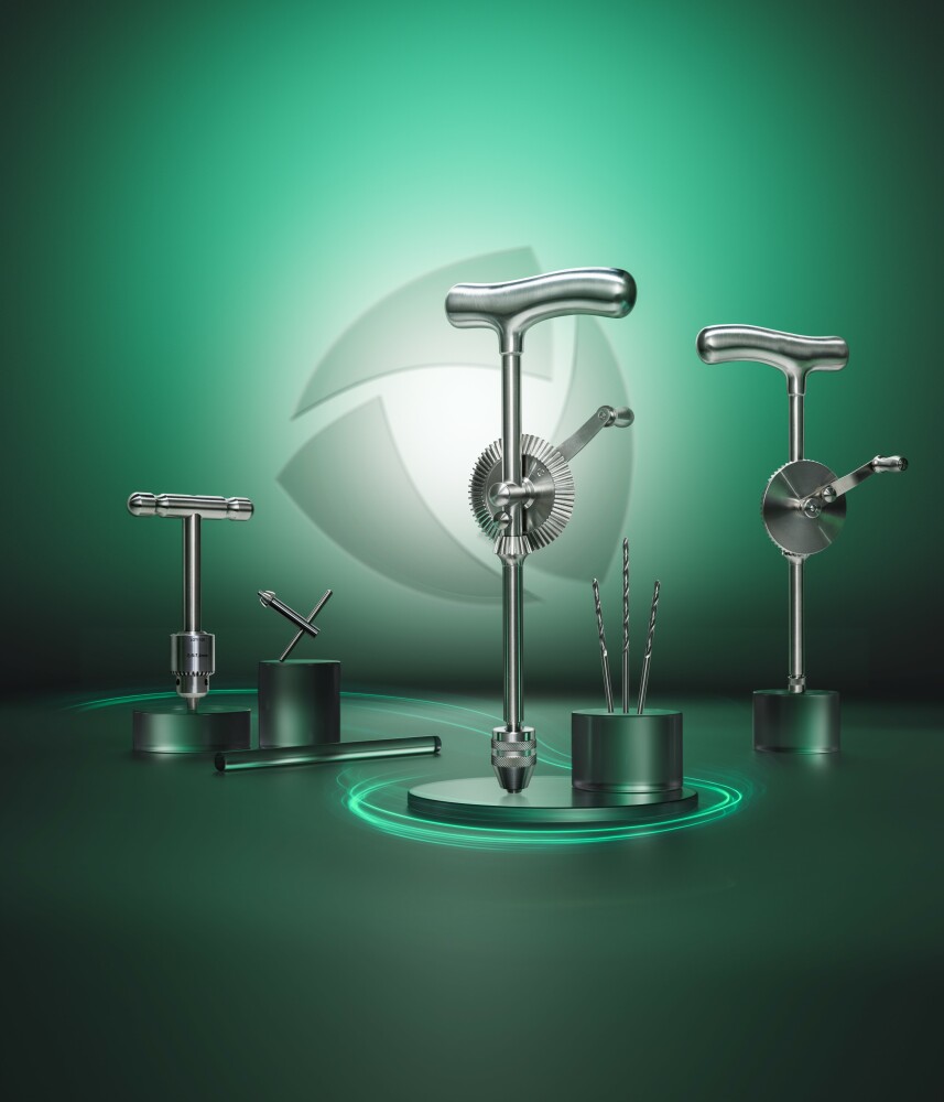 Drills, drills & milling cutters for medical technology