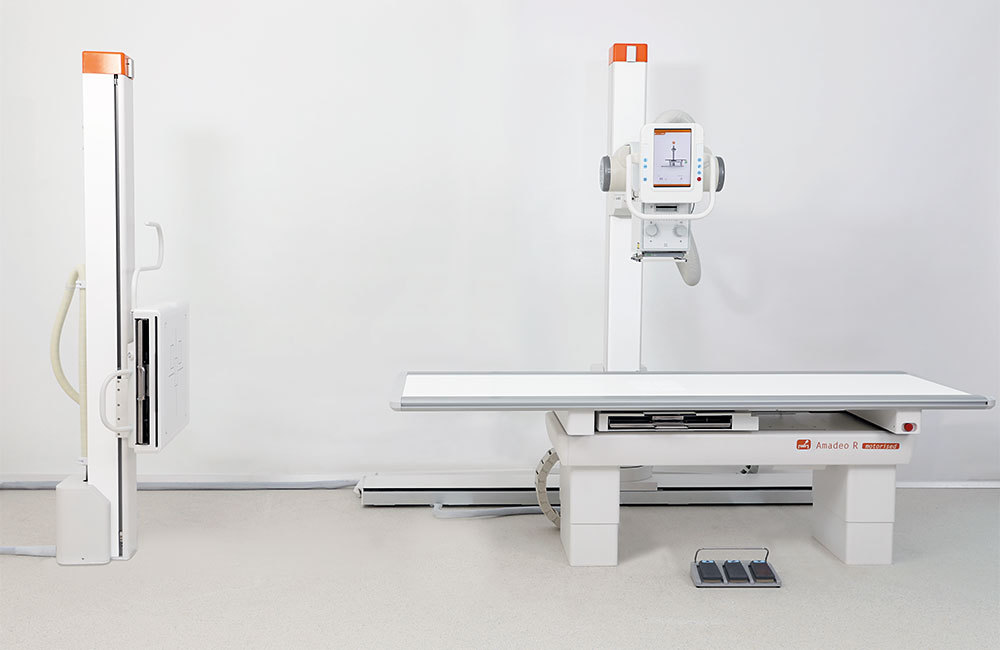 Stationary and mobile X-rays for human medicine