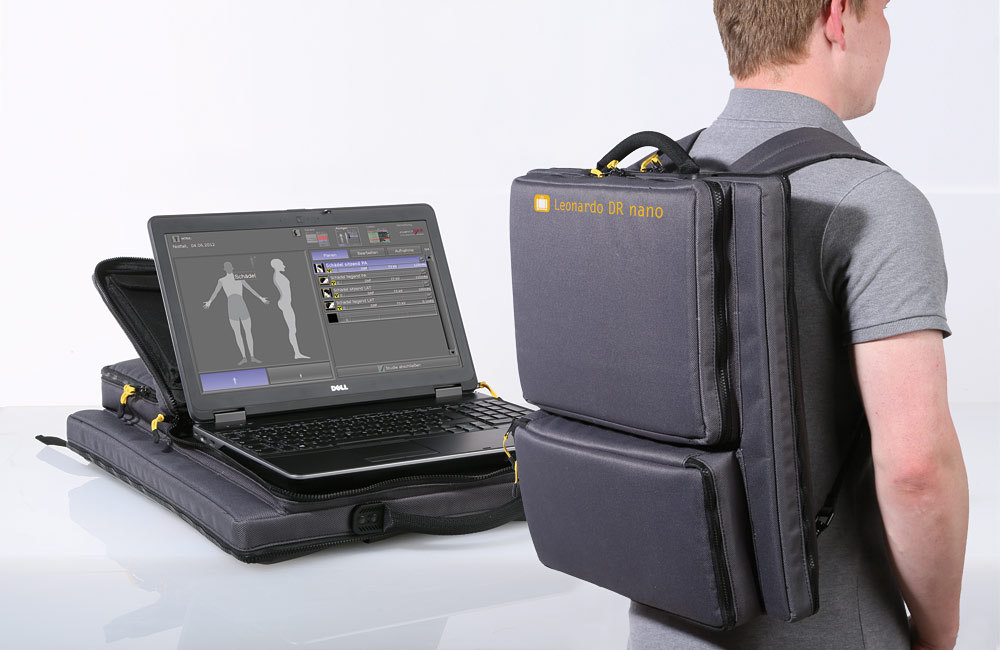 Tragbare Röntgen-Kofferlösungen für den Notfall