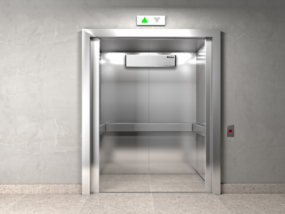 Automated disinfection of elevators and lifts - LiftNclean
