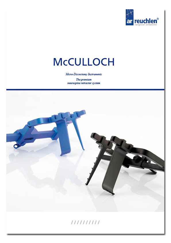 Wirbelsäulensystem McCulloch - Retraktor System für Bandscheibenerkrankungen