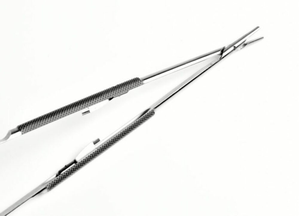 Ound handles for medical tweezers, scissors and needle holders