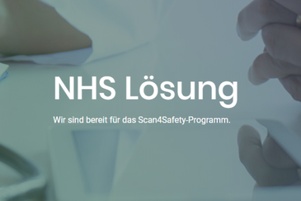 NHS Solutions (Scan4Safety-Program)